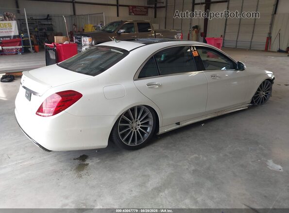 WDDUG8CB2HA313829 2017 MERCEDES-BENZ S-CLASS White Tył prawy