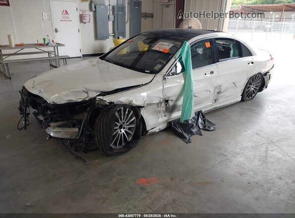 WDDUG8CB2HA313829 2017 MERCEDES-BENZ S-CLASS White Przód lewy