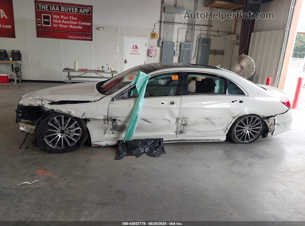 WDDUG8CB2HA313829 2017 MERCEDES-BENZ S-CLASS White Widok wnętrza 360 stopni