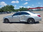 2016 Mercedes-benz S 550 4matic Серебряный vin: WDDUG8FB6GA237607