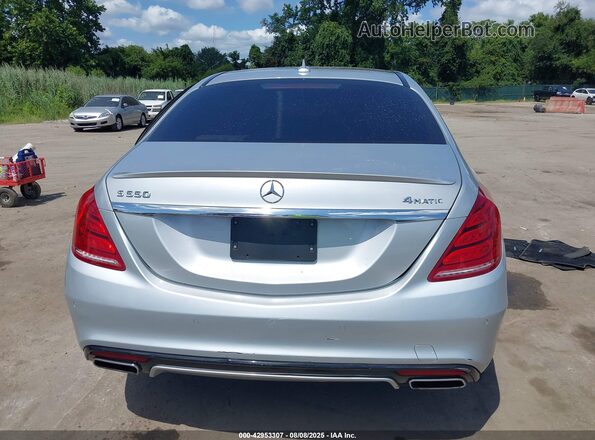 WDDUG8FB6GA237607 2016 MERCEDES-BENZ S-CLASS Серебряный 