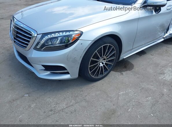 WDDUG8FB6GA237607 2016 MERCEDES-BENZ S-CLASS Серебряный 