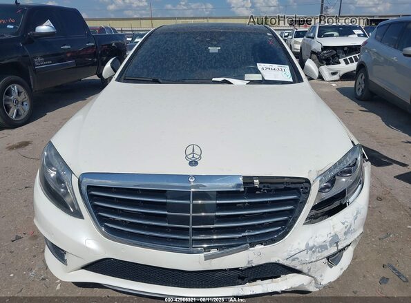 WDDUG8FBXGA210765 2016 MERCEDES-BENZ S-CLASS Белый Вид панели приборов