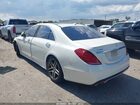 2016 Mercedes-benz S 550 4matic Белый vin: WDDUG8FBXGA210765