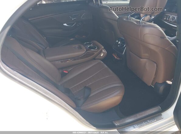 WDDUG8FBXGA210765 2016 MERCEDES-BENZ S-CLASS Белый Вид наклейки с VIN-кодом