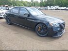 2019 Mercedes-benz Amg S 63 4matic Black vin: WDDUG8JB2KA483859