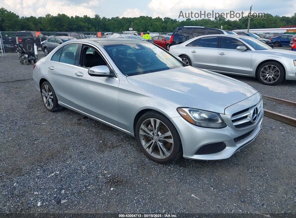 WDDWF4JB3GR152429 2016 MERCEDES-BENZ C-CLASS Silver Առջևի աջ