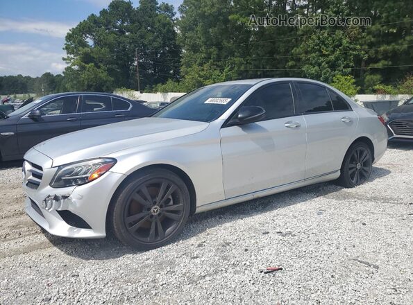 WDDWF8DB1LR532057 2020 MERCEDES-BENZ C Серебряный Передняя левая четверть