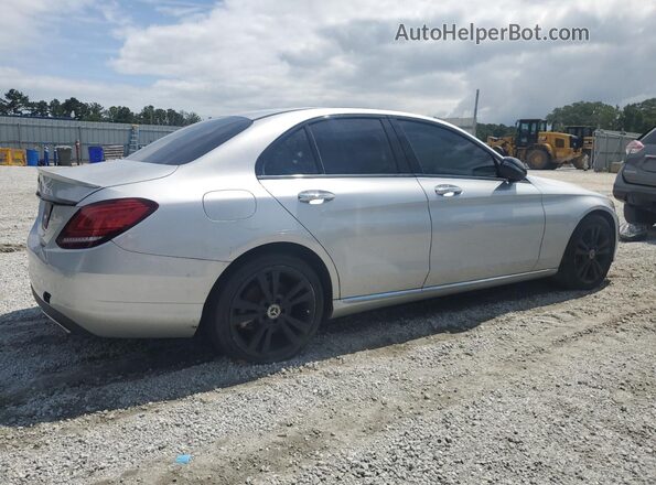 WDDWF8DB1LR532057 2020 MERCEDES-BENZ C Серебряный Задняя правая четверть