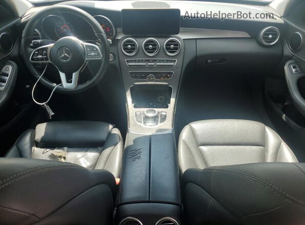 WDDWF8DB1LR532057 2020 MERCEDES-BENZ C Серебряный Вид панели приборов