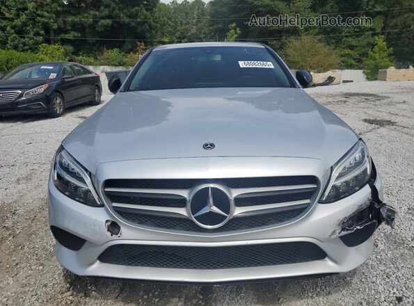 WDDWF8DB1LR532057 2020 MERCEDES-BENZ C Серебряный Вид спереди