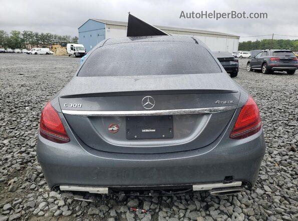 WDDWF8EB3LR536559 2020 MERCEDES-BENZ C Gray Հետևի տեսք