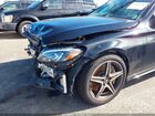 2018 Mercedes-benz Amg C 43 4matic Черный vin: WDDWJ6EB9JF756662
