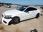 2018 Mercedes-benz C 43 4matic Amg White vin: WDDWJ6EBXJF669384