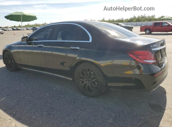 WDDZF4JB2JA319009 2018 MERCEDES-BENZ E Black უკანა მარცხენა