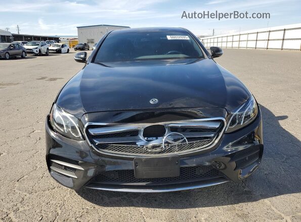 WDDZF4JB2JA319009 2018 MERCEDES-BENZ E Black წინა ხედი