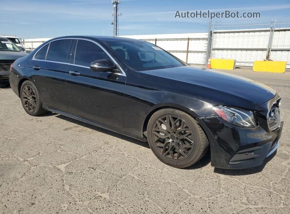 WDDZF4JB2JA319009 2018 MERCEDES-BENZ E Black წინა მარჯვენა