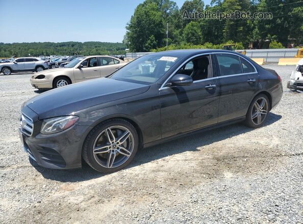 WDDZF4JB5JA356734 2018 MERCEDES-BENZ E Black Front left