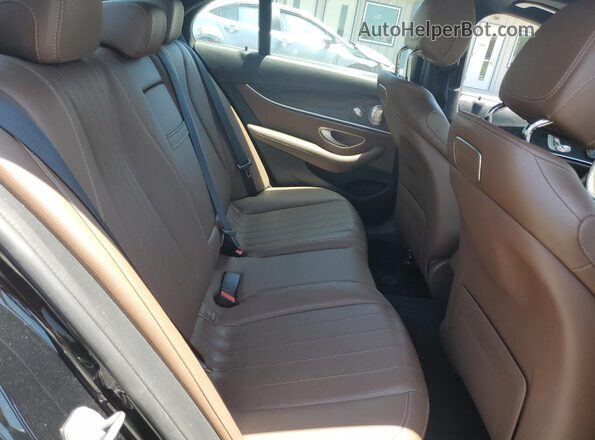 WDDZF4JB5JA356734 2018 MERCEDES-BENZ E Black Rear seats view