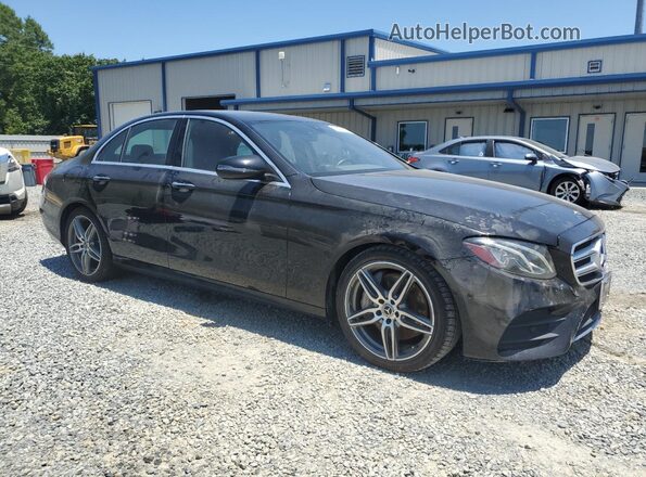 WDDZF4JB5JA356734 2018 MERCEDES-BENZ E Black Front right