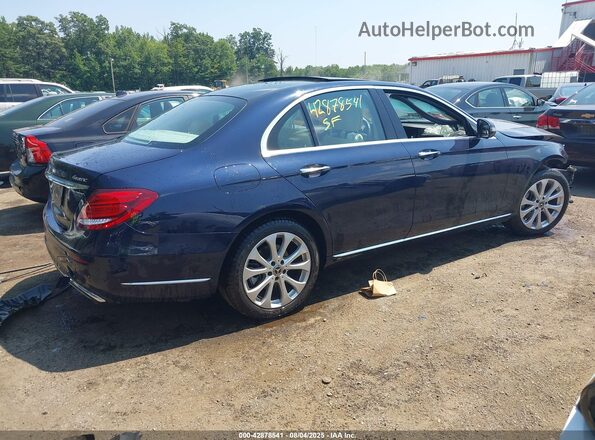 WDDZF4KB8JA311916 2018 MERCEDES-BENZ E Blue Rear right