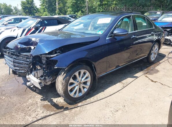 WDDZF4KB8JA311916 2018 MERCEDES-BENZ E Blue Front left