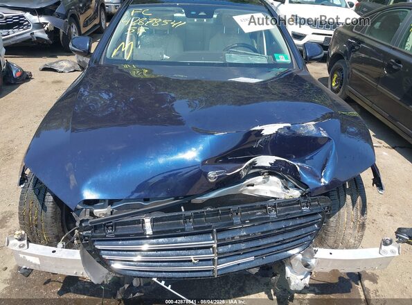 WDDZF4KB8JA311916 2018 MERCEDES-BENZ E Blue Front view