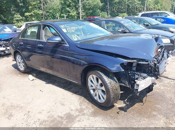 WDDZF4KB8JA311916 2018 MERCEDES-BENZ E Blue Front right