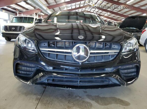 WDDZF8KB8JA291982 2018 MERCEDES-BENZ E Black Widok z przodu