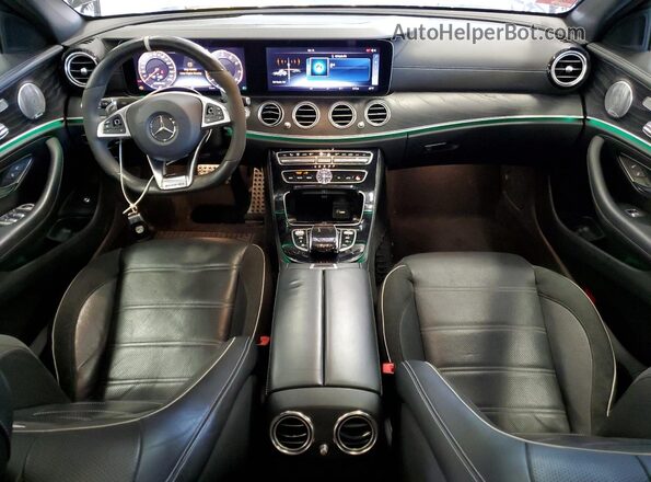 WDDZF8KB8JA291982 2018 MERCEDES-BENZ E Black Widok deski rozdzielczej