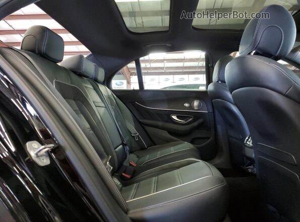 WDDZF8KB8JA291982 2018 MERCEDES-BENZ E Black Widok tylnych siedzeń