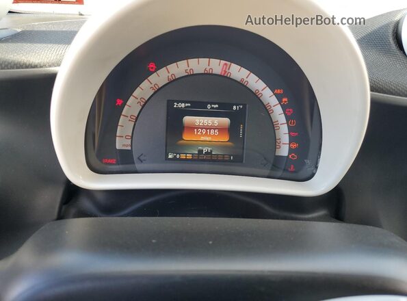 WMEFJ5DA1GK056472 2016 SMART FORTWO Черный Вид щитка приборов