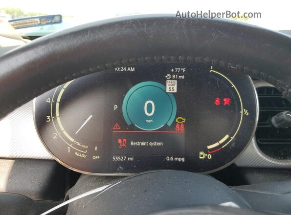WMW33DH01N2P79501 2022 MINI COOPER Green Սարքավորումների վահանակի տեսք