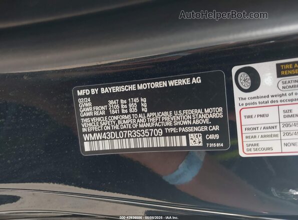 WMW43DL07R3S35709 2024 MINI CONVERTIBLE Черный Вид подкапотного пространства