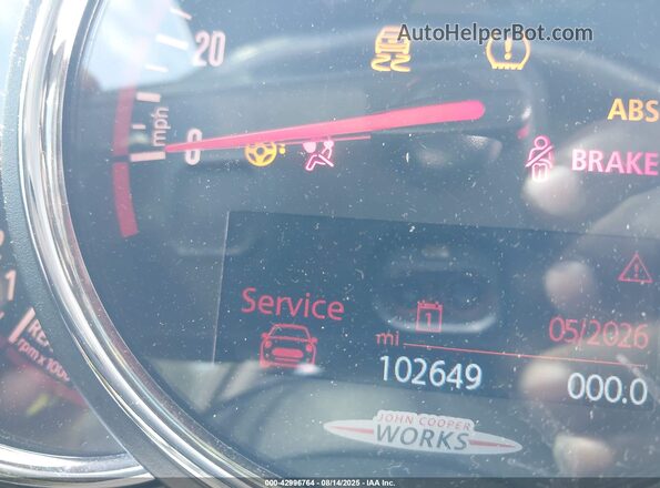 WMWXM9C59K2H38952 2019 MINI HARDTOP Красный 