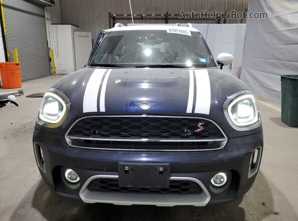 WMZ83BR04M3M99933 2021 MINI COOPER Blue Front view