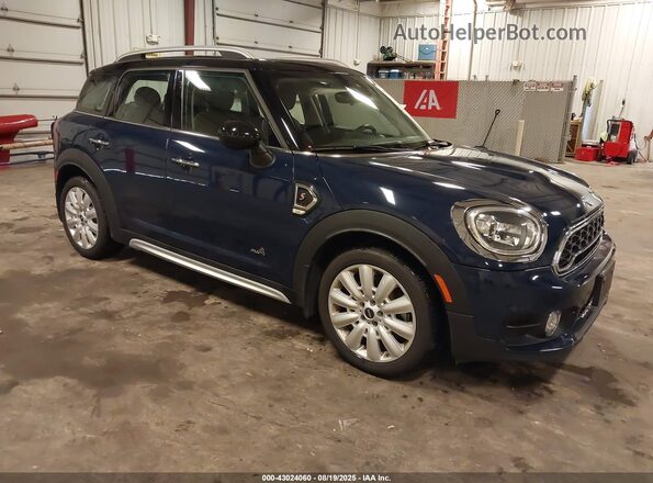 WMZYT5C59K3E63452 2019 MINI COUNTRYMAN Blue Front right