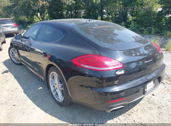WP0AA2A76GL006032 2016 PORSCHE PANAMERA Черный Задняя левая четверть