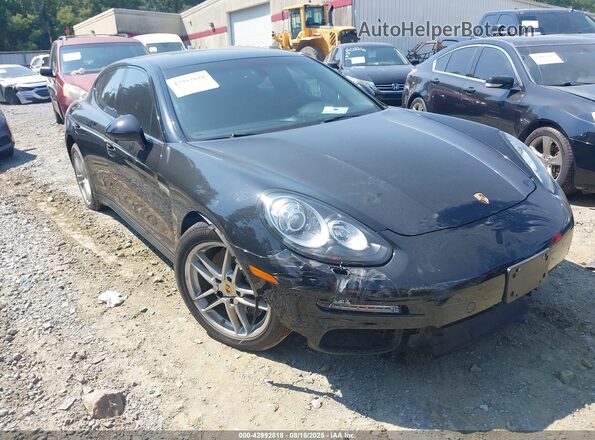 WP0AA2A76GL006032 2016 PORSCHE PANAMERA Черный Передняя правая четверть