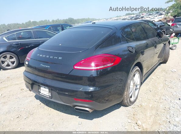 WP0AA2A76GL006032 2016 PORSCHE PANAMERA Черный Задняя правая четверть
