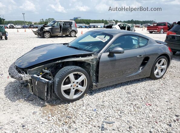WP0AA2A80GK170228 2016 PORSCHE CAYMAN Gray Front left