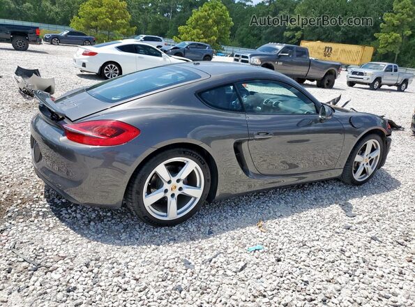 WP0AA2A80GK170228 2016 PORSCHE CAYMAN Gray Rear right