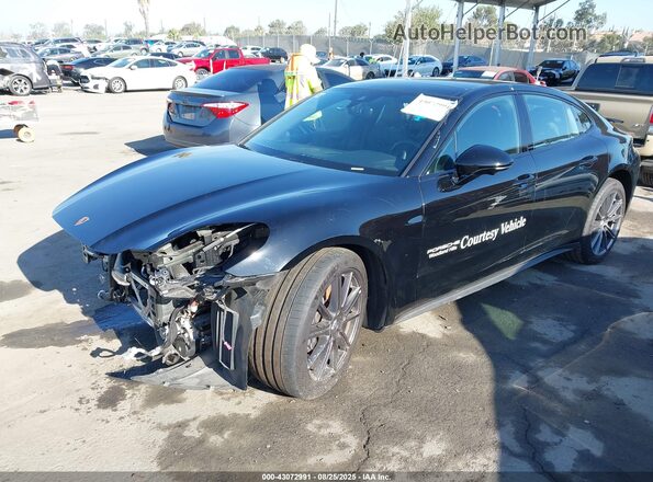 WP0AA2YA8SL001781 2025 PORSCHE PANAMERA Черный Передняя левая четверть