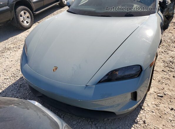 WP0AB2Y16SSA40536 2025 PORSCHE TAYCAN Бирюзовый Вид задней части салона