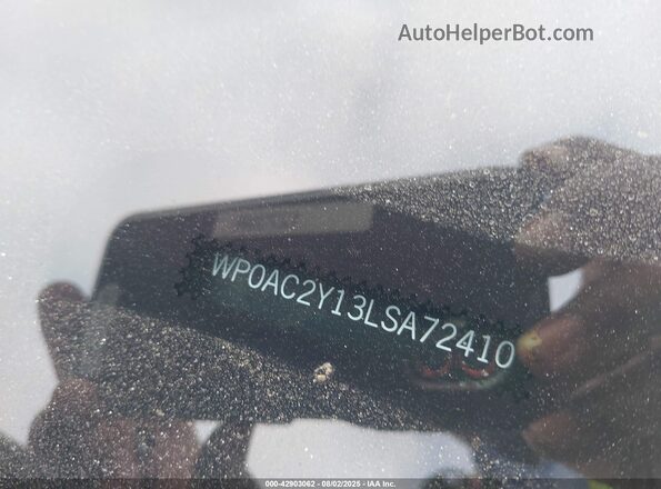WP0AC2Y13LSA72410 2020 PORSCHE TAYCAN Белый Вид подкапотного пространства