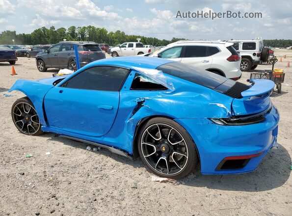 WP0AD2A92NS254256 2022 PORSCHE 911 Blue Front left
