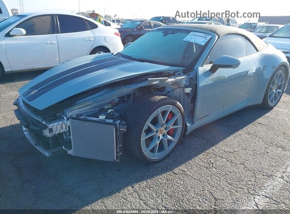 WP0CB2A93SS247259 2025 PORSCHE 911 Серый Передняя левая четверть