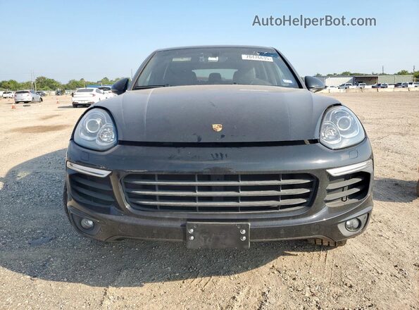 WP1AA2A20HKA83151 2017 PORSCHE CAYENNE Black Դիմացի տեսք