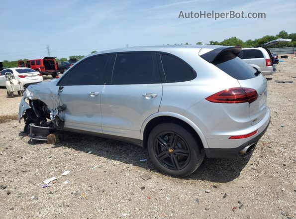 WP1AA2A25HKA83517 2017 PORSCHE CAYENNE Silver Tył lewy