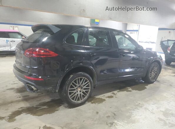 WP1AA2A27HKA86824 2017 PORSCHE CAYENNE Черный Задняя правая четверть